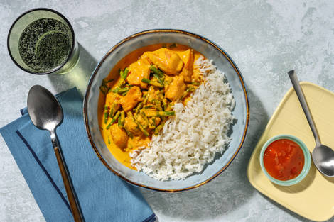 Chicken Curry and Ballymaloe Relish with Paneer