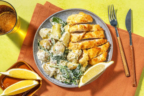 Østerriksk kyllingschnitzel 