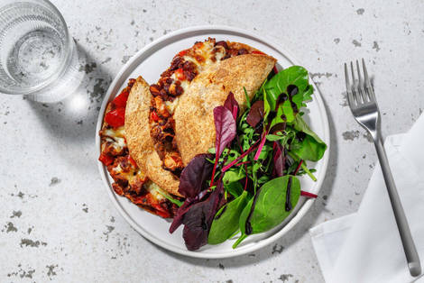 Beef and Beany Quesadillas