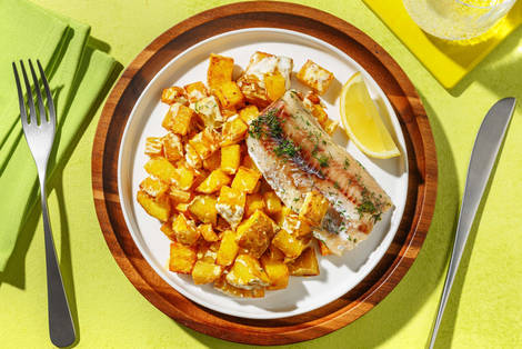 Fischfilet mit Dillmarinade