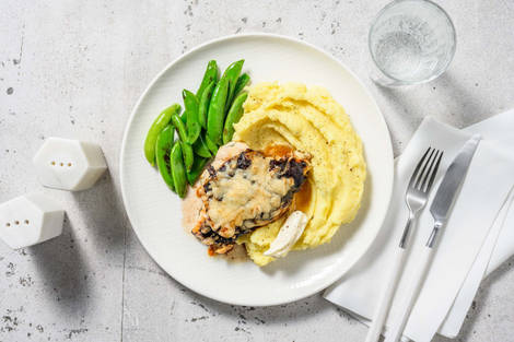 Cheese and Caramelised Onion Chicken