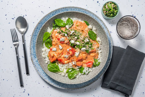 Mild bön- och paprikagryta