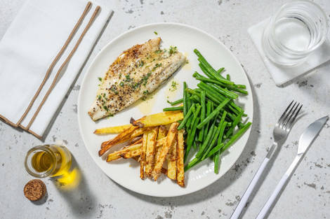 Oven-Baked Basa in Tarragon-Garlic Butter