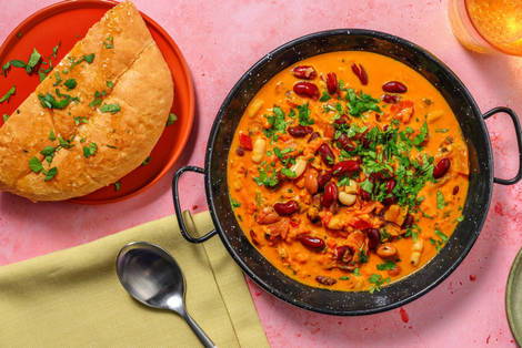 Veganes Dal Makhani: Pikantes Bohnen-Curry