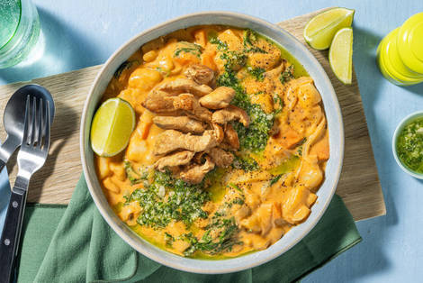 Grünkohl-Curry-Eintopf mit extra Bio-Hähnchen