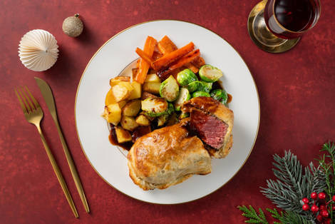 Mini Festive Fillet Steak Beef Wellingtons