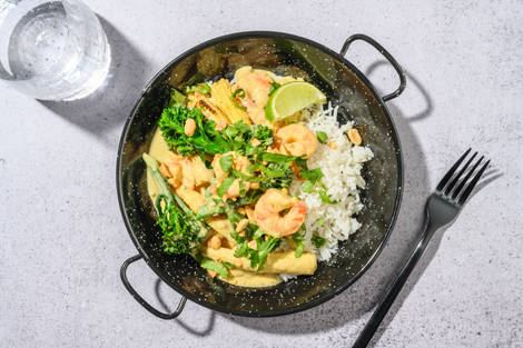 Ultimate Thai Green Style King Prawn Curry