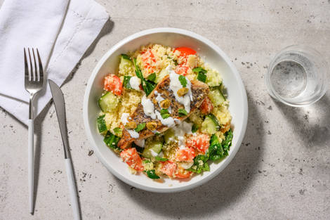 Barramundi & Zesty Veggie Couscous