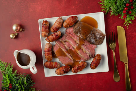 Festive Roasted Beef Joint