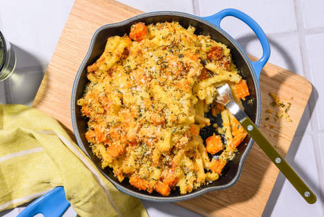 Autumnal Butternut Squash Mac and Cheese