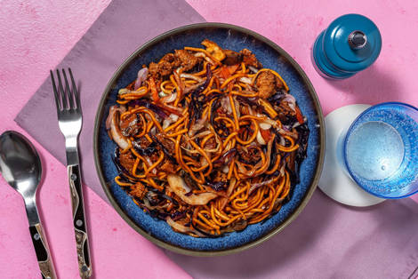 Super Quick Bulgogi Pork Noodles