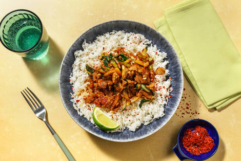 Easy Peasy Pork and Mushroom Stir-Fry