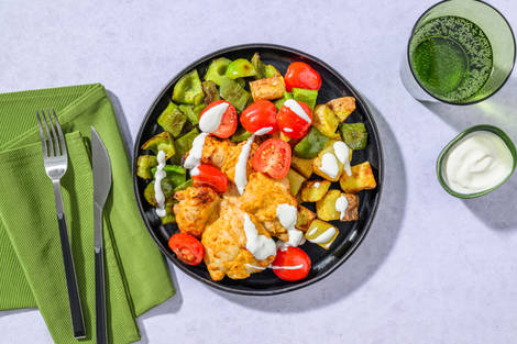 Tandoori Inspired Chicken Breast and Potato Traybake