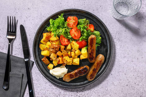 Peri Peri THIS™ Isn't Pork Sausage Traybake