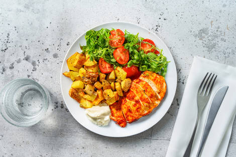 Peri Peri Chicken Breast Traybake