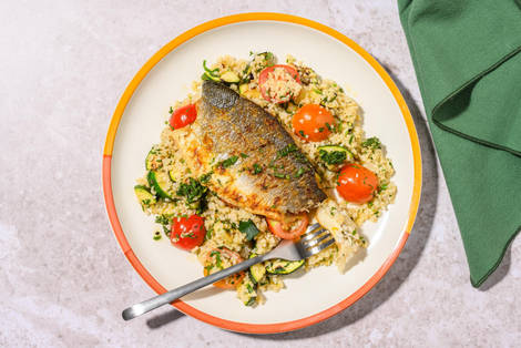 Lemon and Herb Sea Bass