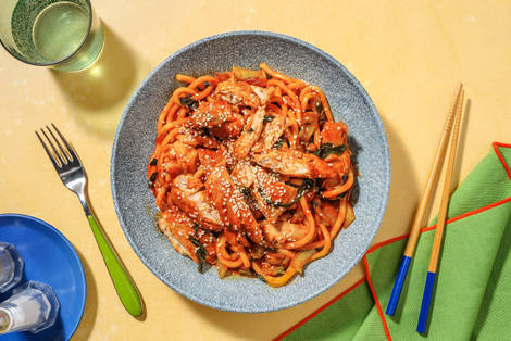 Bulgogi Chicken Udon Noodles