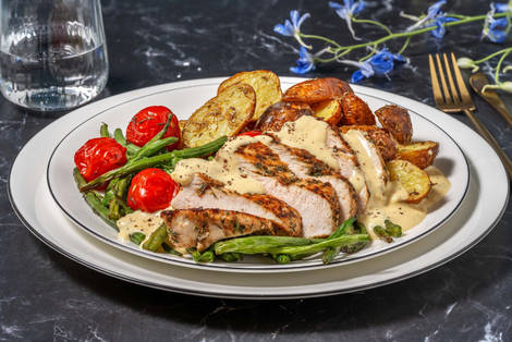 Filet de poulet en sauce hollandaise