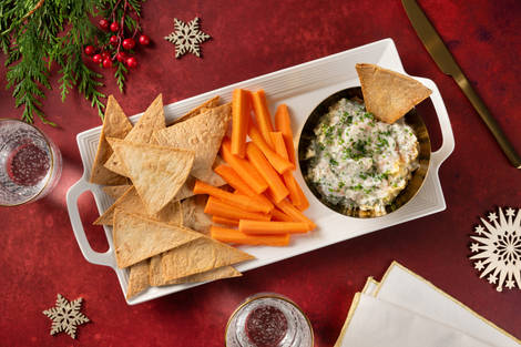 Smoked Salmon Spread and Tortilla Chips