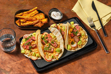 Bifftaco og chimichurri