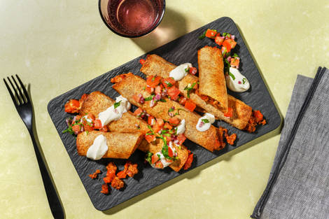 Taquitos au bœuf et fromage