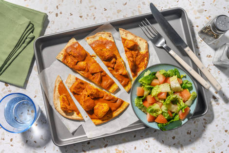 Speedy Butter Chicken Baked Naan