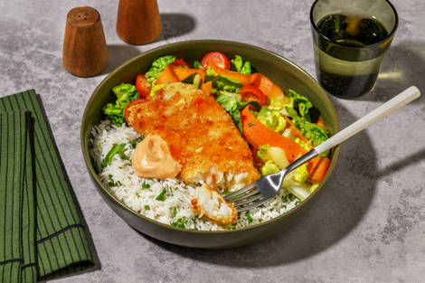 Peanutpaneret sød chilisej