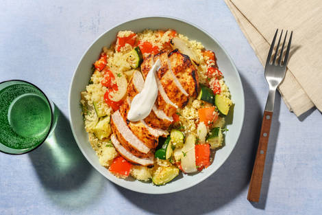 Gresk kylling og couscous