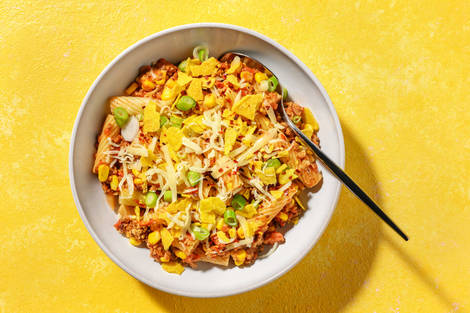 Rask meksikansk vegetardeig-pasta