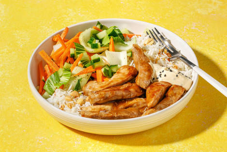 Svineschnitzel i misoglaze