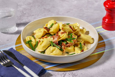 Sonics schnelle Pause: Herz-Tortellini mit Sahne-Wolken