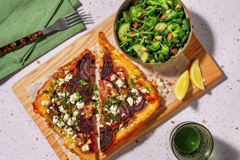 Tarte façon tatin de betterave