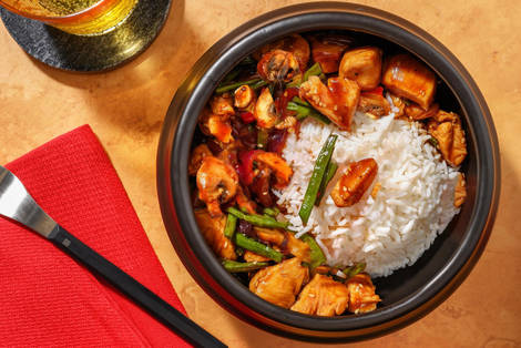 Speedy Teriyaki Sesame Chicken