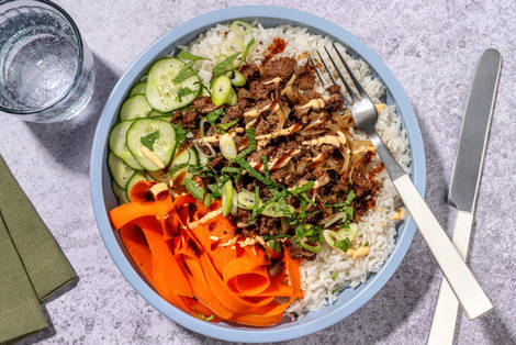 'Banh mi'-oksekødsbowl