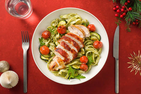 Ricottafylt prosciuttokylling