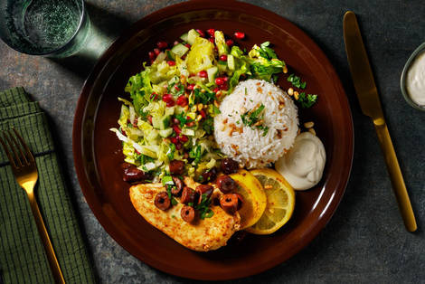 Libanesisk citrus - och vitlökskyckling