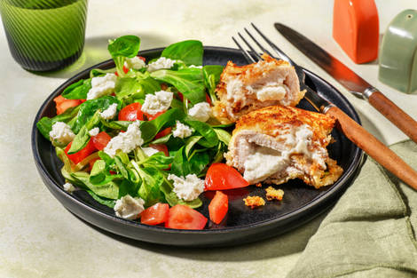 Librito de extra de cerdo con queso de cabra y membrillo 