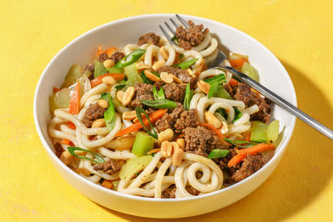 Enkel mongolsk oksekødswok