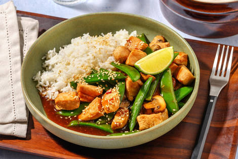 Super Quick Szechuan Chicken Stir-Fry