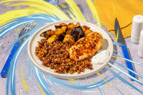 Power Up Chicken inspiriert von Mega-Lucario