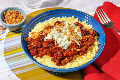Curry in a Hurry Beef Couscous Bowl
