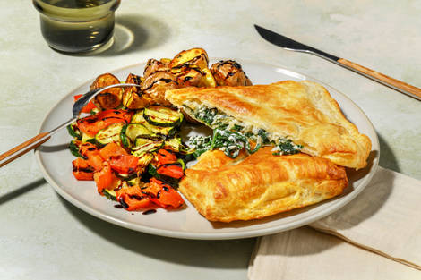 Erbazzone Reggiano Inspired Spinach Cheese Pies