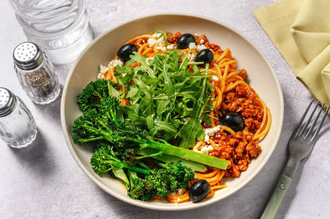 Greek Style Beef and Olive Ragu