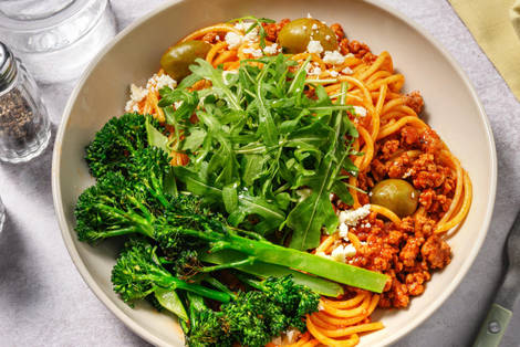 Greek Style Pork and Olive Ragu