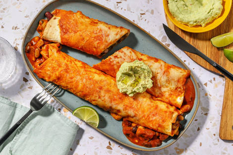 Enchiladas mit extra Bio-Rinderhack