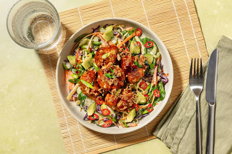 Double Sticky Ginger Pork Meatballs