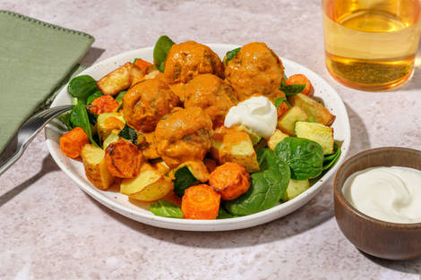 Tandoori-Style Beef Meatballs