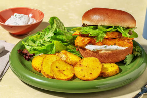 BBQ Chicken Thigh Sandwiches