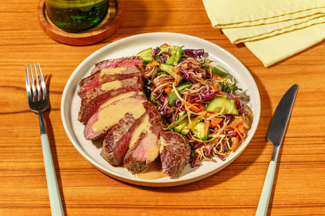 Thai-Style Plant-Based Crumbed Chick'n & Slaw