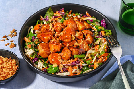 Double Sweet Chilli Chicken Bites & Rainbow Salad